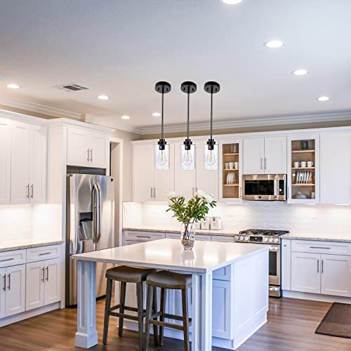 Canomo Chandelier Light 3/8 Threaded Extension Poles Rods Lighting Fixture Downrods With 180 Degrees Sloped Adapter, Washers And Nut For Pendant Light, Black (12 Inch And 6 Inch) #TOP2