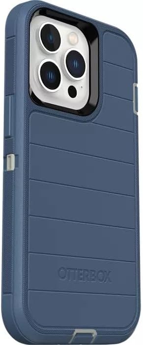 OtterBox iPhone 13 Pro Max & iPhone 12 Pro Max Defender Series Case - Fort Blue, Rugged & Durable, with Port Protection, Includes Holster Clip Kickstand - Image 6