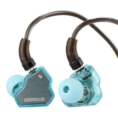 Concept Kart 7Hz x Crinacle Zero 2 Blue IEM Blue, No Mic - Image 2