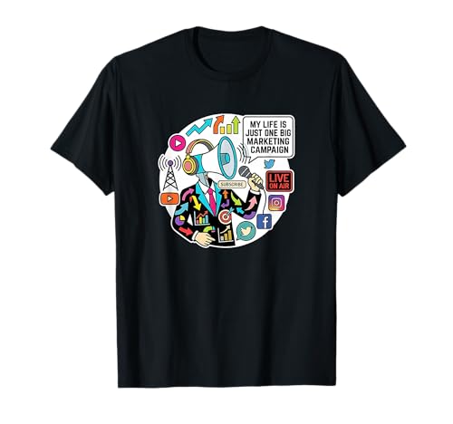 Marketing Campaign Funny Digital Marketer Creator T-Shirt