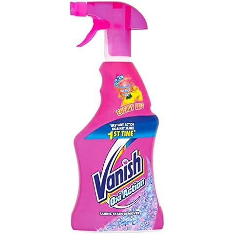 Vanish Oxi Action Fabric Stain Remover 500Ml The Stain Remover Does Exactly What It Says On The Bottle. Simply Apply The Spray To The Affected Area Pre-Wash And It Should Lift The Dirt Right Off Cover