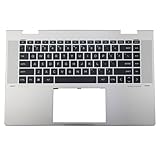 BestParts Palmrest Backlit Keyboard Compatible with HP Envy X360 15-FE 15T-FE 15-FE0073DX 15-FE0023TX Silver - N49283-001