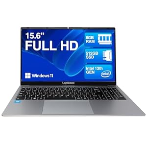 15.6″ Full HD Laptop – 8GB RAM 512GB M.2 SSD Windows 11 Home, Dual-Band WiFi, Integrated Webcam – S15 N2 15 Inch Lightweight Laptop