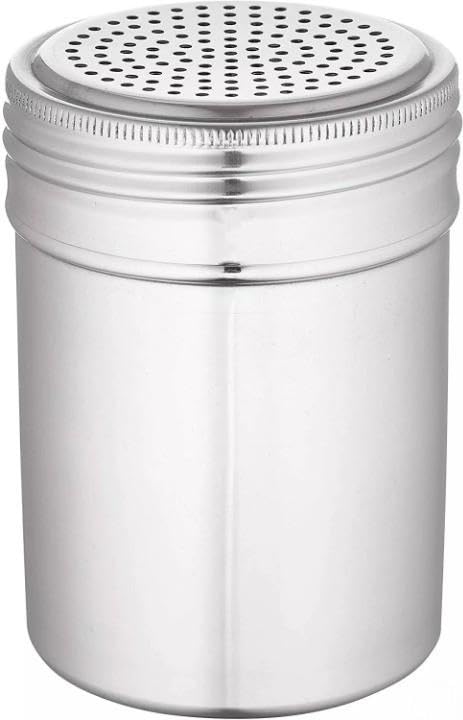 For 1 Pack 10 Oz. Stainless Steel Dredge Shaker Set for Even Seasoning