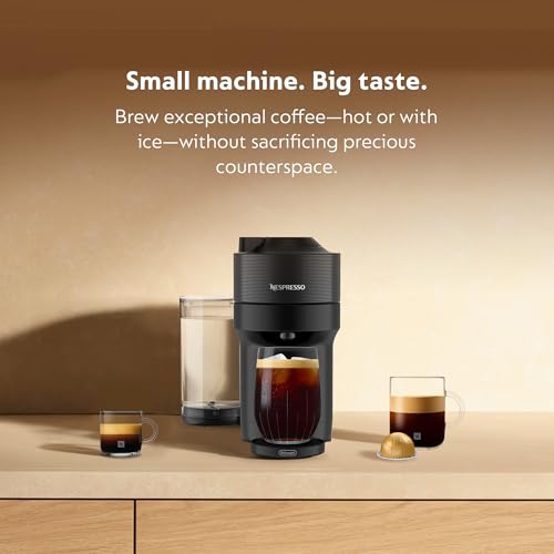 Image of Nespresso Vertuo Pop+ Iced Coffee & Espresso Maker Bundle by De'Longhi