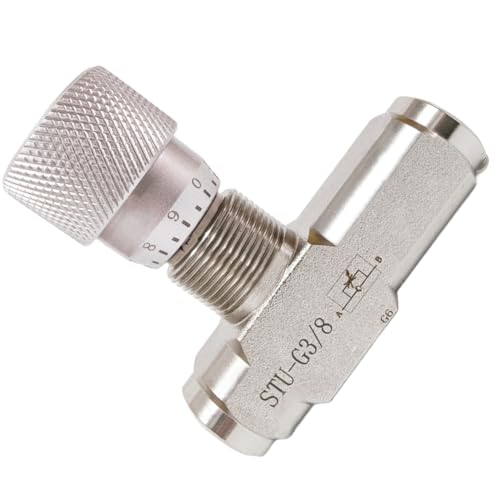 Vanne de régulation hydraulique STU-G3/8 pour ajustement précis du débit de fluide - 5