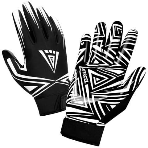 ATERCEL Football Receiver Gloves Cover