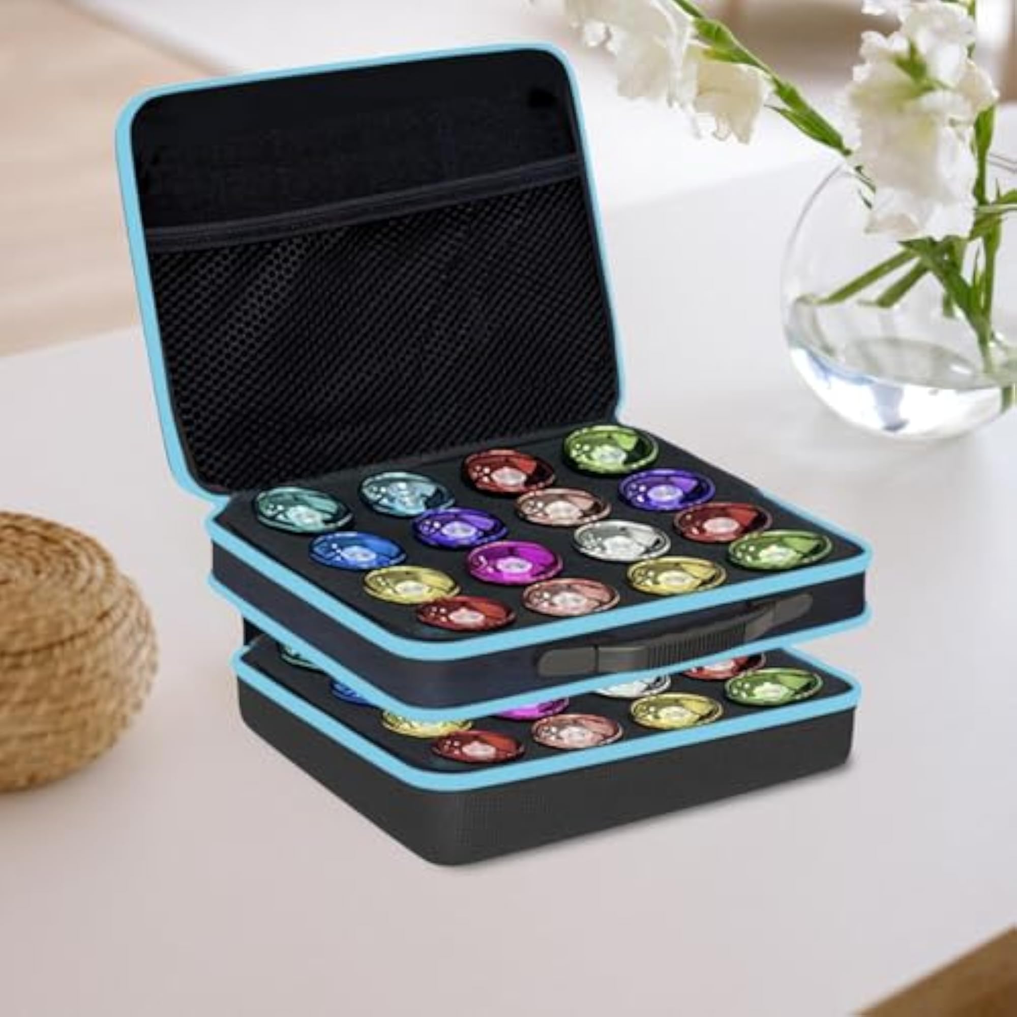 Yo Balls Storage Case Pouch with Double Zippers