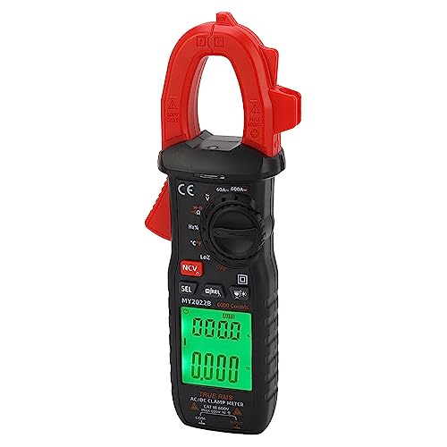 Alicate Amperímetro Digital de Alta Precisão Com Display Multímetro Display Digital Retroiluminado A