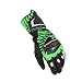 Produktbild Macna GT perforierte Motorrad Handschuhe (Black/Green,XL)