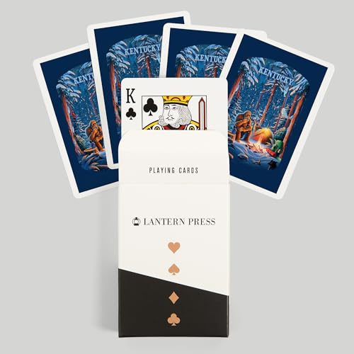 Lantern Press naipes póker 52 cartas para adultos miniatura 6