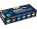 Produktbild KREUL 92250 - Javana Stoffmalfarbe für helle und dunkle Stoffe, Grundfarbenset, brillante Farbe mit Glitzereffekt, pastoser Charakter, nach Fixierung waschbeständig, 6 x 20 ml Farbe und ein Pinsel