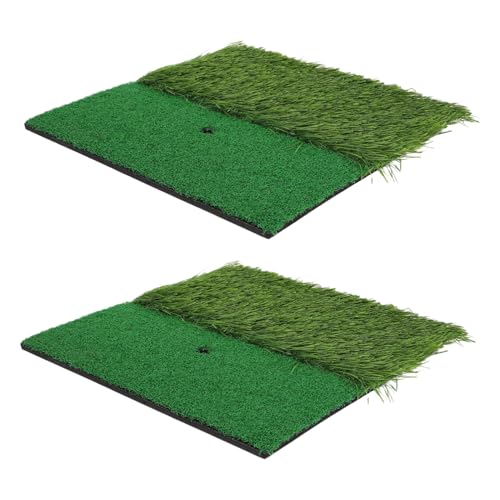 Tapis de swing de golf Toyvian pour s'entraîner au jardin