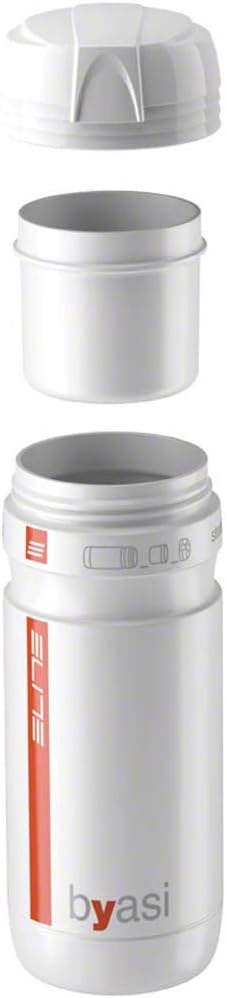 Elite 0111803 Byasi Water Bottle, White