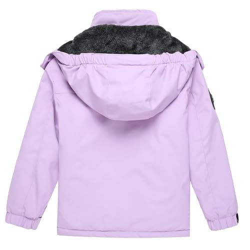 Image of Keevoom Boys Girls Winter Coat Ski Jacket Windproof Waterproof Kids Snowboard Warm Fleece Snow Coats