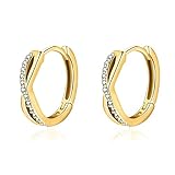 🎁 SURPRISEZ AVEC CETTE PIÈCE DE BIJOUX : Ces bijoux pour femmes sont des cadeaux originaux parfaits pour toutes les occasions. Idéal comme cadeau de saint valentin, cadeau d'anniversaire pour votre partenaire, pour la fête des mères ou pour célébrer l'amitié entre amis, avec ces boucles d'oreilles pour femme or ou argent, vous êtes sûr de frapper la marque !!!!.