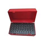 50 Pc M0 .011-.060'' Steel Plug Pin Gage Set Minus Plus Pin Gauges Metalworking