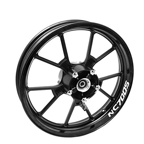 Appliques réfléchissantes Honda NC700 décalcomanies roue moto visibles