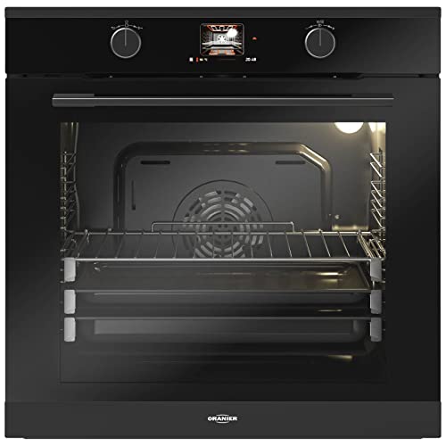 Oranier Backofen-Set autark Flächeninduktionskochfeld KFL 2094 bc Abluft Abzug & Pyrolyse Einbaubackofen EBP 9881 & Grillplatte – Bild 3