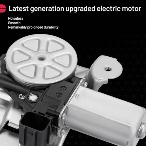 Image of BDFHYK 748-016 Power Window Regulator with Motor Front Right Compatible with Nissan Rogue 2014-2020