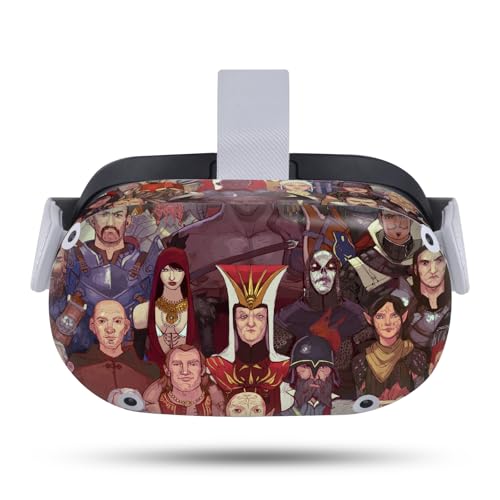 Head Case Designs Officially Licensed EA Bioware Dragon Age Cast of Thousands Inquisition Graphics Vinyl Sticker Skin Decal Cover Compatible with Meta Quest 2