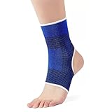 TERNOS Tobillera para Esguince, Fascitis Plantar, Protección y Estabilizadora, Soporte Tobillo, Recuperación de Lesión, Compresión, Hinchazón, Mujer o Hombre, para Deportes, Padel, Crossfit (1)