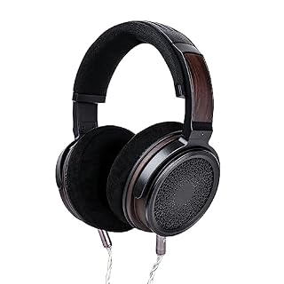 Linsoul HarmonicDyne Zeus Elite, casque supra-auriculaire filaire, casque ouvert à diaphragme de suspension de 50 mm, avec 2 câbles IEM personnalisés pour les musiciens audiophiles (Black, Zeus Elite) - Les Beatles, Paul McCartney, John Lennon, RIngo Starr, George Harrison Linsoul HarmonicDyne Zeus Elite, casque supra-auriculaire filaire, casque ouvert à diaphragme de suspension de 50 mm, avec 2 câbles IEM personnalisés pour les musiciens audiophiles (Black, Zeus Elite) – Image 2