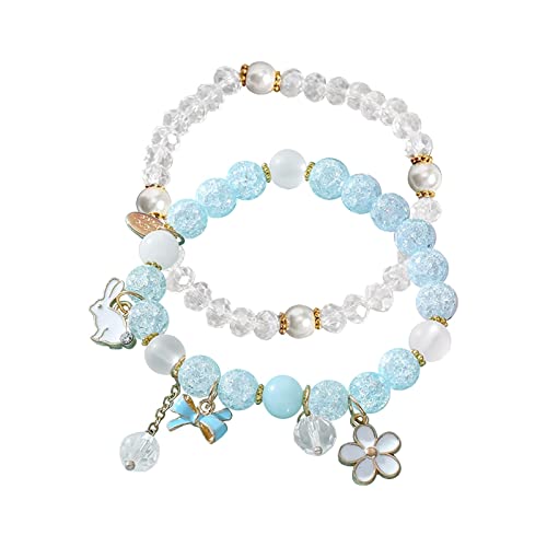 Cristaux de Lapin de Pâques Rose pour embellir vos montres