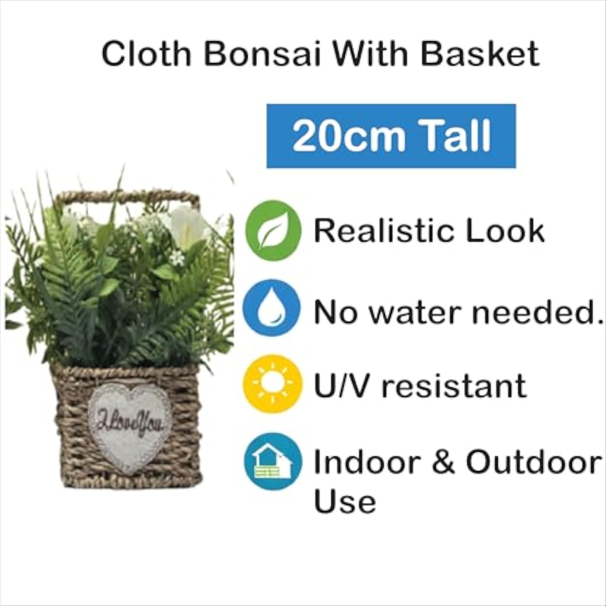 Artificial Table Top Plant for Gifting
