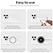 TACOMEGE 2Pcs Metal Ring Sticker for Pop Socket Magnetic Grip, Magnetic Adapter Adhesive for iPhone, Magsafe Wireless Charger (Green)