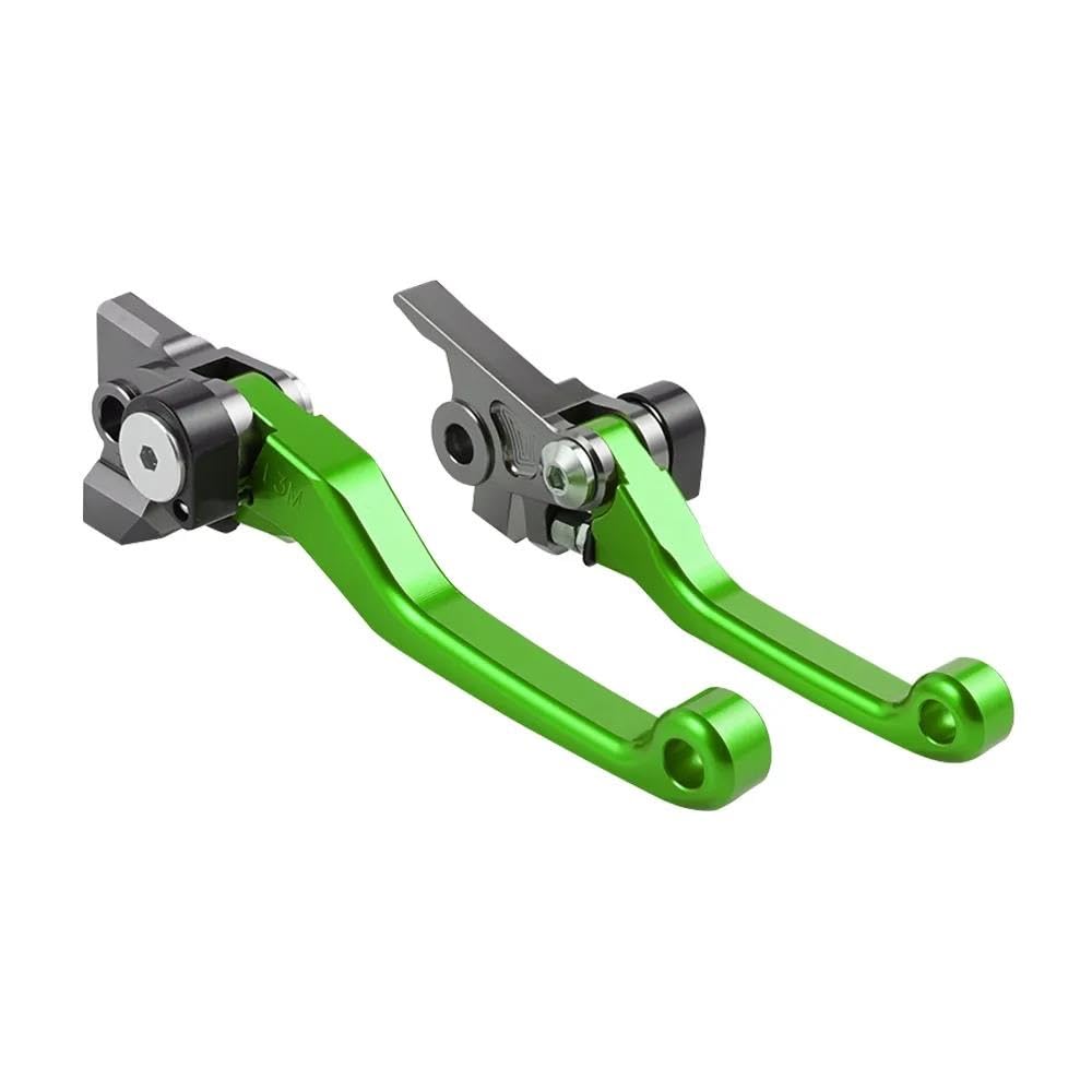 EWRsghRT Brake Clutch Lever for Kawasaki KX250F KX450F 2013-2018 2014 2015 2016 2017 CNC Pivot Brake Clutch Lever(Green)