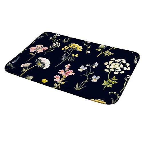 Tapis de bain ultra absorbant en microfibres lavable