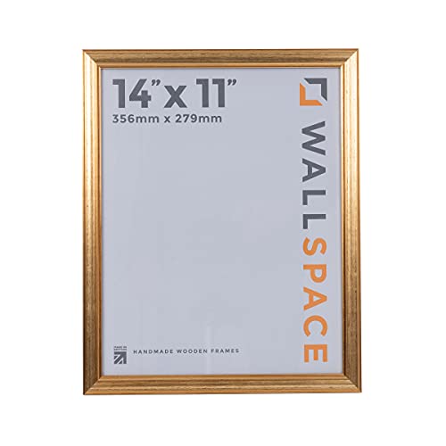Wall Space 14x11 Gold Picture Frame