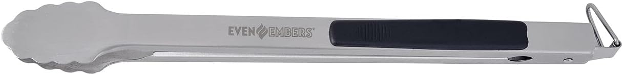 Even EmbersACC0011AS Grilling Tongs, Silver