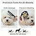 4-in-1 Tear Stain Remover Kit for Dogs & Cats - 1oz Natural Balm, Pro Brush & 2-Pack Stainless Steel Combs - Professional Eye Gunk & Crust Remover for White Fur, Maltese, Shih Tzu - Safe if Licked