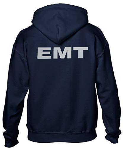 EMT Hoody, Reflective Logo on Both Left Chest and Back. Medical Emergency, First Responder2