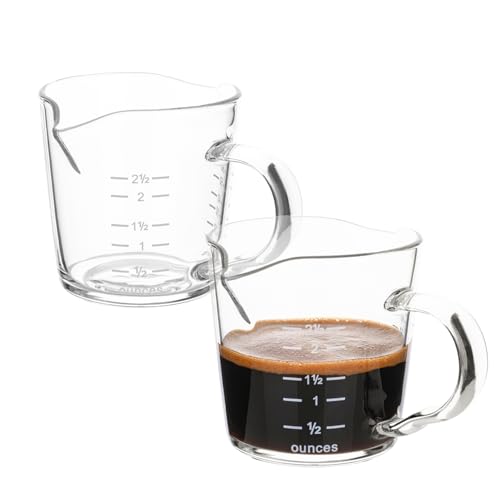 Espresso Shot Glass 3-Ounce Triple Pitcher