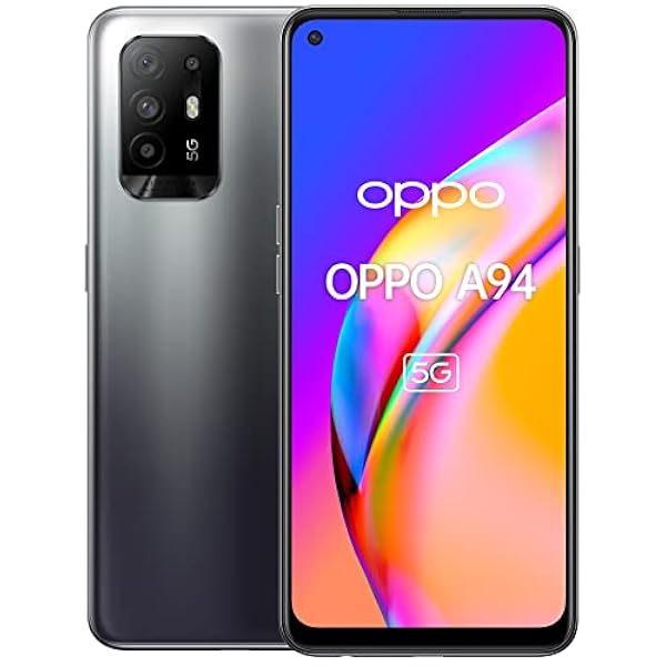 OPPO A94 5G Fluid Black 8/128 GB Dual Sim - (Garantía Italia - GESTOR)