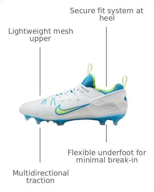 Image of Nike Men's Huarache 9 Elite Low Lacrosse Cleats