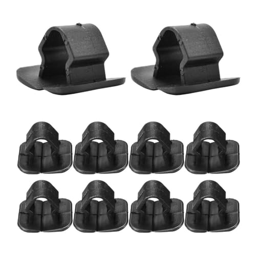 10pcs Engine Hoods Insulation Fixing Clips Engine Bay Insulation Holders Simple to Use Suitable for Various Car Model