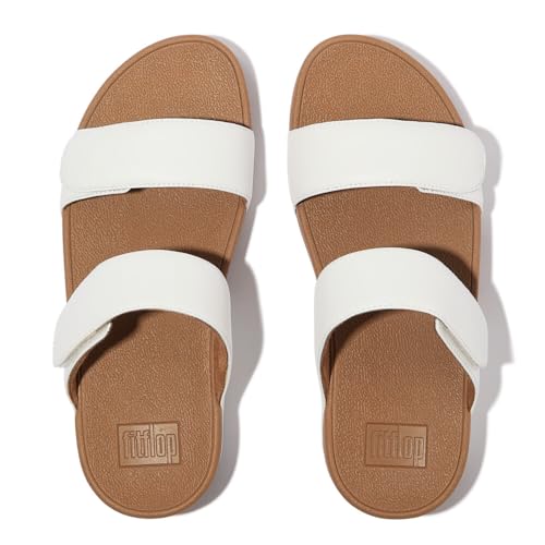 Image of FitFlop Women's Lulu Adjustable Leather Slides