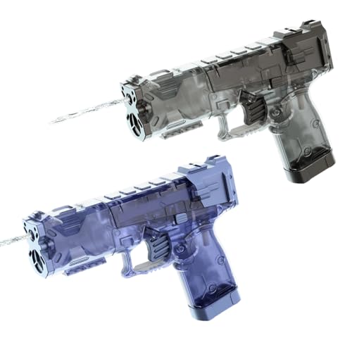Wasserpistole Spielzeug für Kinder,2 Stück Wasserspritzpistole Klein,Mini Wasserpistolen,Premium Wasserpistolen Set,Wass...