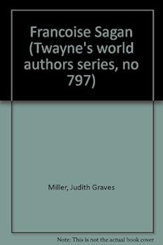 Hardcover Francoise Sagan (Twayne's World Authors Series) Book