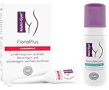 Multi-Gyn FloraPlus - Prebiotisches Scheidenpilz-Gel gegen schädliche Bakterien - 5 Einwegtuben je 5 ml & Multi-Gyn FemiWash - Mikroschaum mit Milchsäure. Seifenfreie Intim-Waschlotion - 100 ml