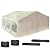 DELTA 20'x20' PE Party Tent,Outdoor Event Canopy Shade, Wedding Tent, Large Backyard Gazebo,Tents with Waterproof Top,Galvanized Steel Structure+Storage Bags