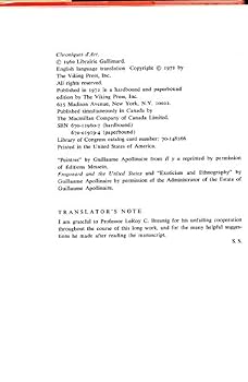 THE DOCUMENTS OF 20th-CENTURY ART: APOLLINAIRE ON ART Essays and Reviews 1902-1910 By Guillaume Apollinaire Edited by LeRoy C. Breunig. Hardcover with dustjacket.