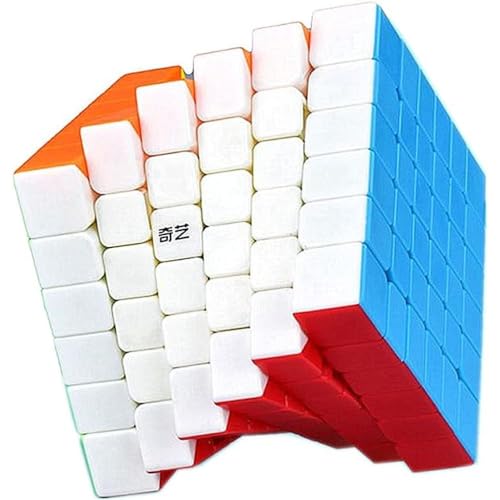 Image of QiYi QiFan S2 6x6 Speed Cube | Stickerless Bright Finish and Frosted Surface | Smooth Turning, High Stability and Budget Friendly 6x6x6 Professional Puzzle
