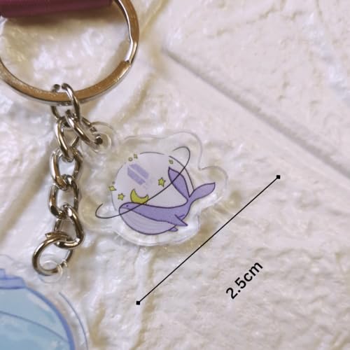 Image of Acrylic Army Bomb Keychain with White Tag | Purple Army Key Holder |Kpop Lightstick
