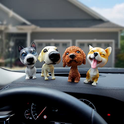 Cogeek Bobble Head Dogs Bobbing Heads Car Dash Puppy Car Decoration (Labrador) #TOP6