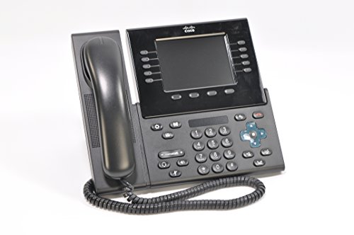Cisco CP-8961-C-K9 Téléphone IP Blanc avec Écran Couleur Haute Résolution